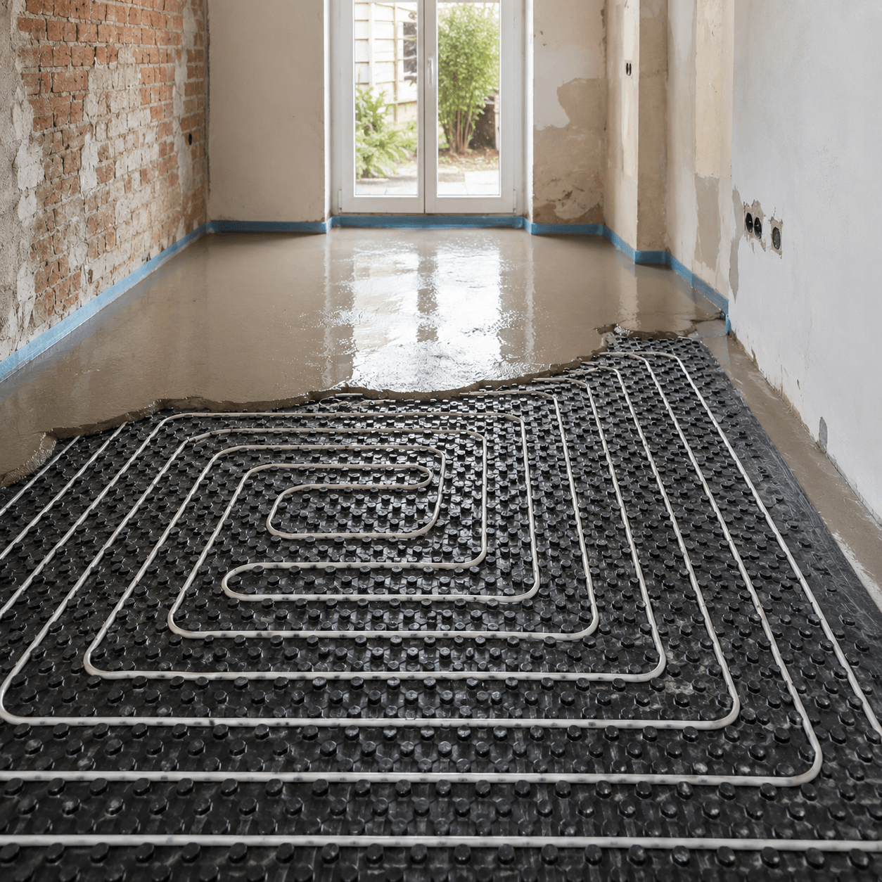 Chauffage au sol basse épaisseur pour rénovation
