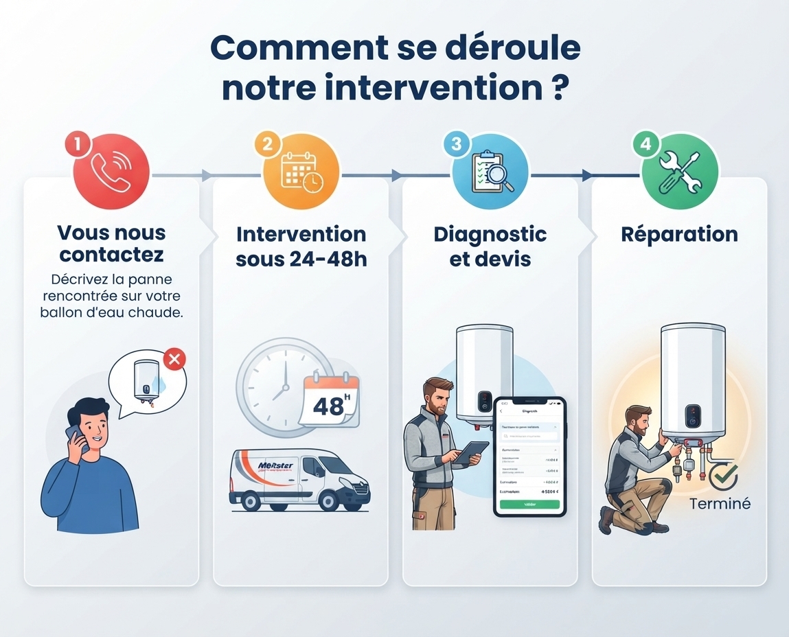 Comment se déroule notre intervention ?